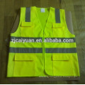 Green Color Hi Vis High Viz Visibility Vest Waistcoat Jacket Safety EN471 Work Size S up to 3XL